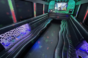 Richmond Limo Bus Interior