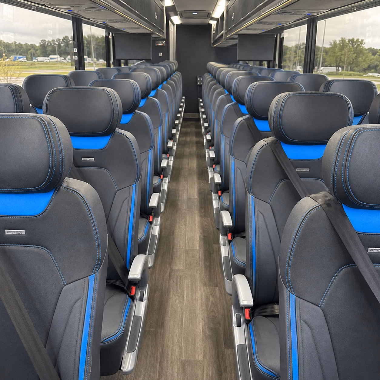 richmond charter bus interior