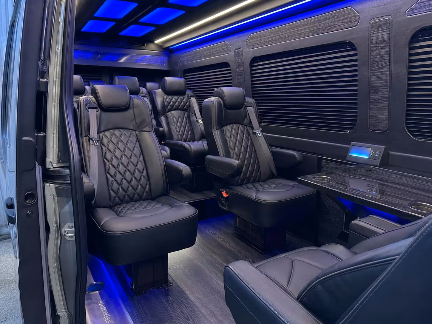 sprinter van transportation for groups and events across richmond